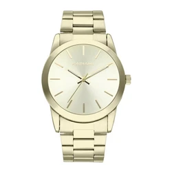 Radiant Men's 42mm Quartz Watch with Gold Metal Bracelet RA605204