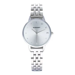 Radiant Women's 34mm Quartz Watch Grey Metal Bracelet RA609201PT