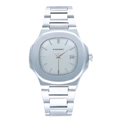 Radiant Men's Watch RA639201 – 43mm Silver/Grey Stainless Steel Bracelet, Quartz Analog