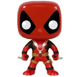 Marvel Funko Pop Deadpool Two Swords Vinyl Bobble Head Figure