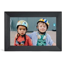 AURA Photoframe Carver gravel - Ψηφιακή/Επιτραπέζια κορνίζα 10,1" (AURA FRAME AF905-BLK)