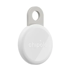 Chipolo LOOP – Rechargeable tracking tag compatible with Apple Find My (Chalk)