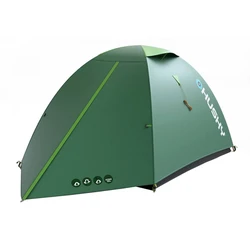 Husky Bizam 2 Plus Χειμερινή Σκηνή Camping Igloo Ορειβασίας Πράσινη για 2 Άτομα Αδιάβροχη 4000mm 290x145x120εκ.