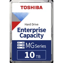 Toshiba Enterprise 10TB Σκληρός Δίσκος HDD 3.5" SATA III 7200rpm 512MB Cache MG10ADA10TE
