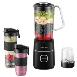 Concept Μπλέντερ με Πλαστική Κανάτα 570 ml 700W Γκρι SM3490