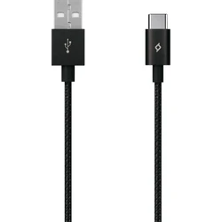 USB Cables TTEC AlumiCable Type C 2.0 Charge Data Cable Black 1.20 m