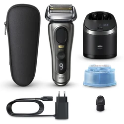 Braun Series 9 9565CC Foil Ξυριστική Μηχανή Προσώπου Επαναφορτιζόμενη (Wet & Dry) με Βάση Καθαρισμού