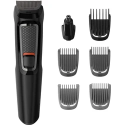 Philips Multigroom Series 3000 MG3721/14 Σετ Επαναφορτιζόμενης Κουρευτικής Μηχανής Μαύρο