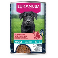 Eukanuba Wet Food for Adult Dogs - Rich in Beef & Pumpkin 400 g