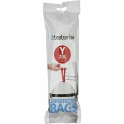 Brabantia PerfectFit Σακούλες Απορριμμάτων Type Y, 20 L, 20 Τεμάχια