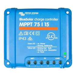 Victron Energy BlueSolar Ρυθμιστής Φόρτισης MPPT 24V 15A