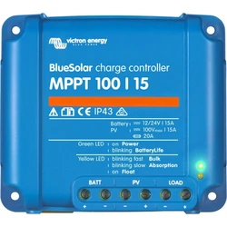 Victron Energy BlueSolar MPPT 100/15 Ρυθμιστής Φόρτισης 24V 15A