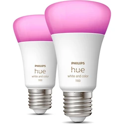 Philips Hue StiWa White & Color Ambiance E27 Διπλό Πακέτο 2x800lm