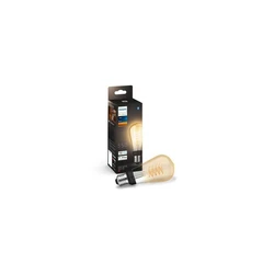 Philips Hue E27 Filament ST64 Έξυπνη Λάμπα LED 7W (7.2W ονομαστική) 580 lm 2100K - Bluetooth/Zigbee/Hue Bridge