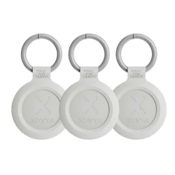Xtorm TravelTag - Έξυπνο μπρελόκ εντοπισμού Apple Find My & Google Find Hub, Λευκό, 3 τεμ.
