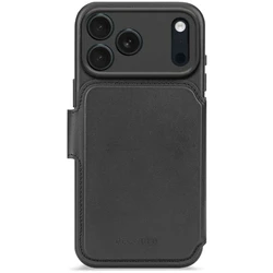 Decoded Detachable Wallet Metallic 1.2mm Black (iPhone 17 Pro Max)