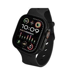 Decoded Ares Splice Σιλικόνης Λουράκι για Apple Watch 38–42 mm Μαύρο