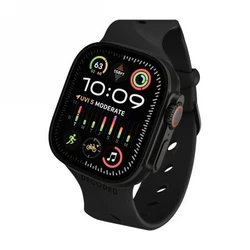 Decoded Λουράκι Σιλικόνης Μαύρο (Apple Watch 44/46/49 Mm)