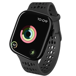 Decoded Ares O Band Apple Watch 38-42mm σε σιλικόνη μαύρο