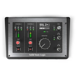SSL 2+ MKII Εξωτερική Επαγγελματική Κάρτα Ήχου με Σύνδεση USB