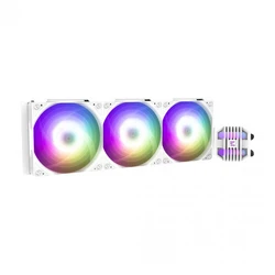 Zalman Alpha2 SE A36 Υδρόψυξη AIO CPU 360mm με 3 x 120mm ARGB Ανεμιστήρες (Λευκό)
