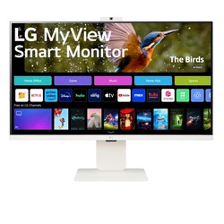 LG Οθόνες Υπολογιστή 32SR85U-W Smart Monitor