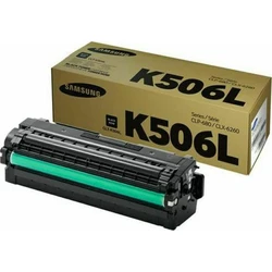 Samsung CLT-K506L Genuine Black High Yield Laser Printer Toner 6000 Pages (SU171A)