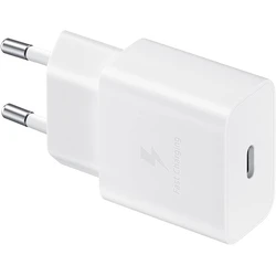 Samsung Φορτιστής Τοίχου USB-C 15W Power Delivery Λευκός EP-T1510N