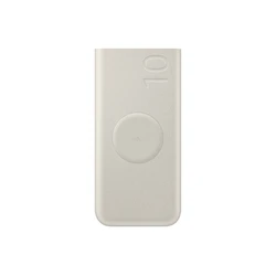 Samsung Power Bank U2510 10.000mAh 25W με ασύρματη φόρτιση 7.5W & 2 θύρες USB-C, Μπεζ (EB-U2510XUEGEU)