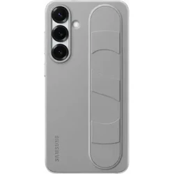 Samsung Θήκη Σιλικόνης με Standing Grip για Galaxy S25+ — Γκρι