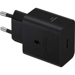 Samsung Φορτιστής Χωρίς Καλώδιο με Θύρα USB-C 45W Power Delivery / Quick Charge 2.0 Μαύρος (EP-T4511NBEGEU)