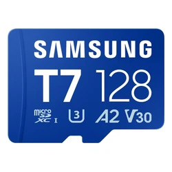 Samsung microSDXC T7 128GB V30 Memory Card (MB-MB128T/WW)