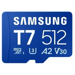 Samsung T7 microSDXC 512GB V30 U3 A2 170/130 MB/s (MB-MB512T/WW)