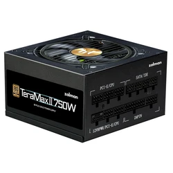 Zalman TeraMax II 750W Μαύρο Τροφοδοτικό Υπολογιστή Full Modular 80 Plus Gold