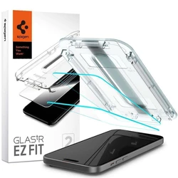 Spigen GLAS.tR Alignmaster Tempered Glass 2τμχ (iPhone 16 / iPhone 15) AGL06903