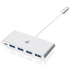 IOGEAR 5-Port USB 2.0 Hub with USB-C / USB-A Connection White GUH3C4PD