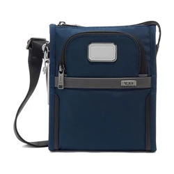 Tumi Ανδρική/Unisex Τσάντα Ώμου - Χιαστί Navy Μπλε 24x20x4 cm (02203110NVYGY)