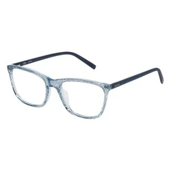 Sting VST021 Women's Optical Frame 52/18/140 - Shiny Blue Top Acetate