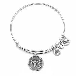 Alex and Ani Women's Bracelet — Eye of Horus / Evil Eye Design (A09EB211RS)