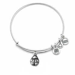 Γυναικείο Βραχιόλι Alex and Ani A12EB18RS (Πασχαλίτσα)