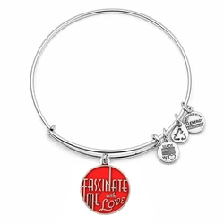 Alex and Ani Women's Bracelet 7.3200 (SKU A12EB23RS) - Metal, Red Dial, Adjustable 19-25 CM