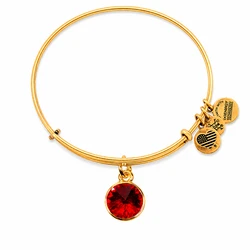 Women's Bracelet Alex and Ani A12EB246RG - Bright Red Element, Metal, Adjustable 19-25CM