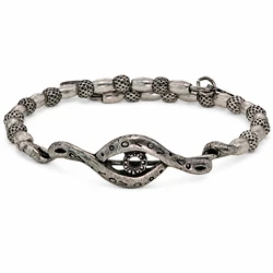 Γυναικείο Βραχιόλι Alex and Ani Ματάκι 20 cm - Μέταλλο