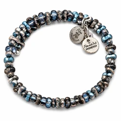 Γυναικείο Βραχιόλι 20 cm Alex and Ani VW379RS, Μέταλλο, Γκρι