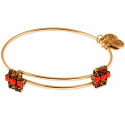 Women's Gold-Plated Bracelet 20 cm - Alex and Ani (A13EB77RG)