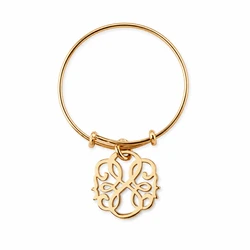 Alex and Ani Γυναικείο Δαχτυλίδι Χρυσό Μέγεθος 55 — Chap Ring «Path of Life»