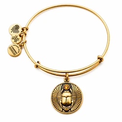Women's Gold-Plated Bracelet 20 cm - Alex and Ani A16EBSCRG