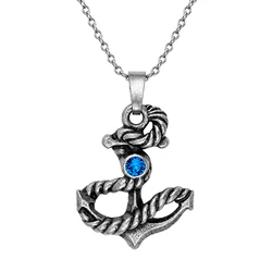 Alex and Ani Anchor Necklace Grey (A17ENANCRS)