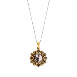 Alex and Ani Virgo Zodiac Gold-Tone Necklace 45CM (A17ENZD12RS)