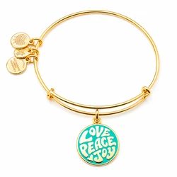Women's Gold-Plated Bracelet Alex and Ani A18WAP05SG 20cm